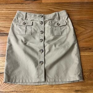 Ann Taylor Classic Beige Skirt